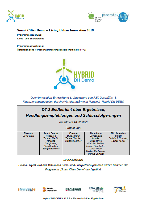 Hybrid District Heating DEMO Final Report